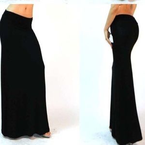 Maxi fold over skirt/dress